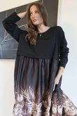 Dominian Smock Dress Black /16 =